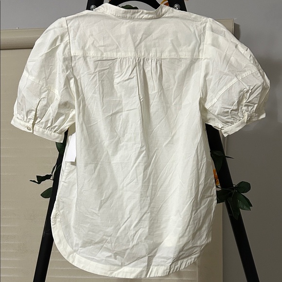 Joie Cream Puff Sleeve Blouse - Picture 4 of 4